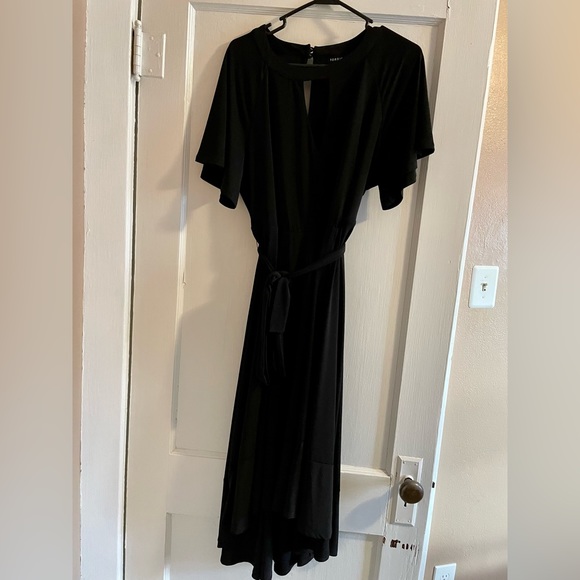 Torrid Black Studio Knit Hi-Lo Skater Dress - Size 2XL - Picture 7 of 12